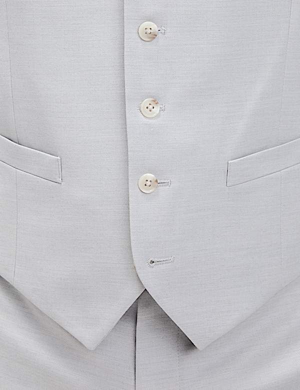 Kostuum met stretch en slanke pasvorm  - BE