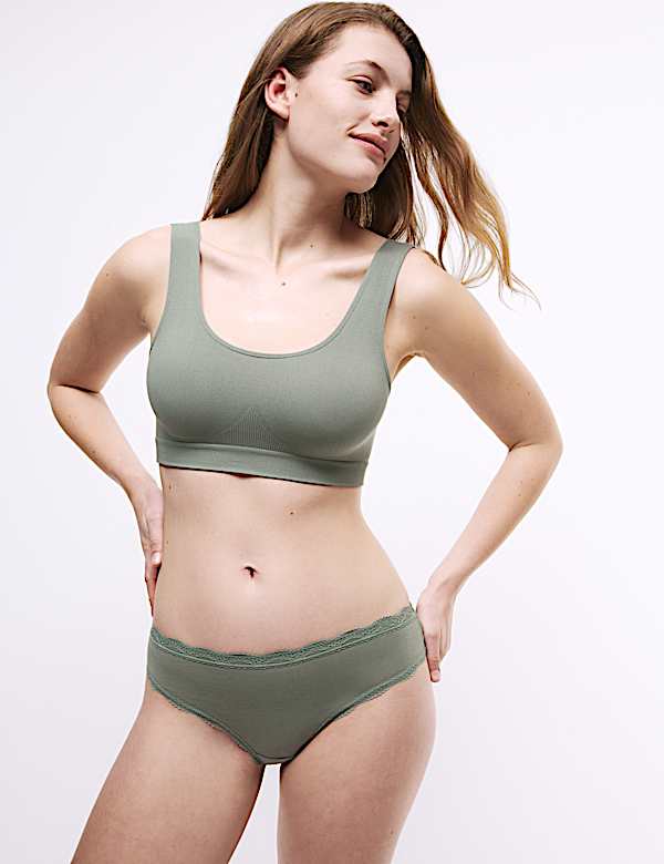 Lot de 3 hauts courts sans couture et sans armature - LU