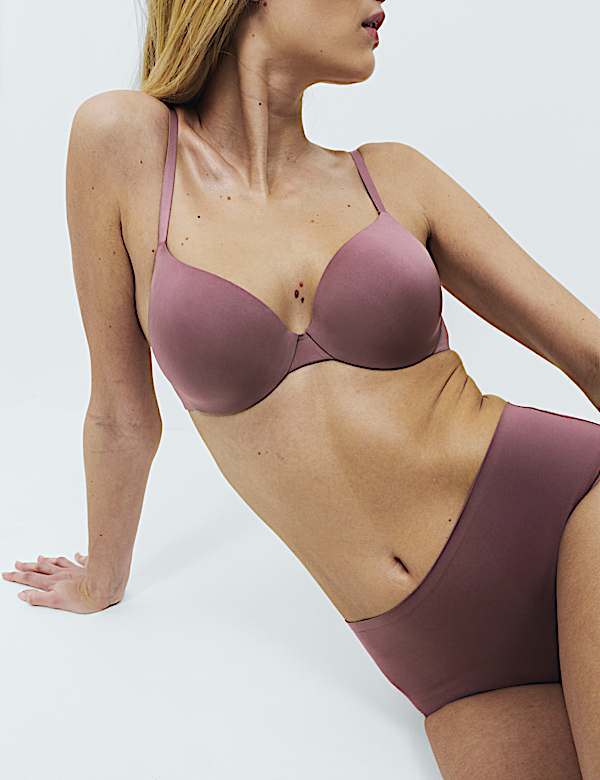 Body Invisibles Wired Demi Cup Bra Set A-E