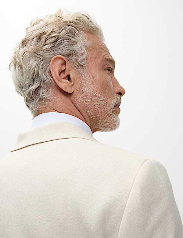 Tailored Fit Wool Rich Tweed Suit - EE