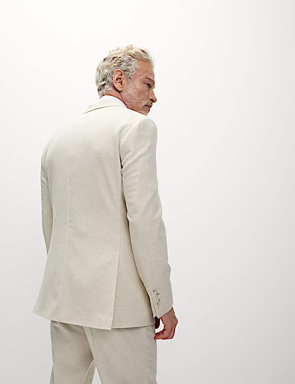 Tailored Fit Wool Rich Tweed Suit - EE