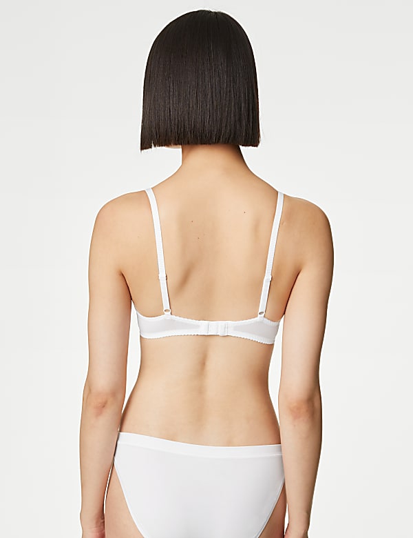 Lace Wired Push-Up Bra Set A-E - KG