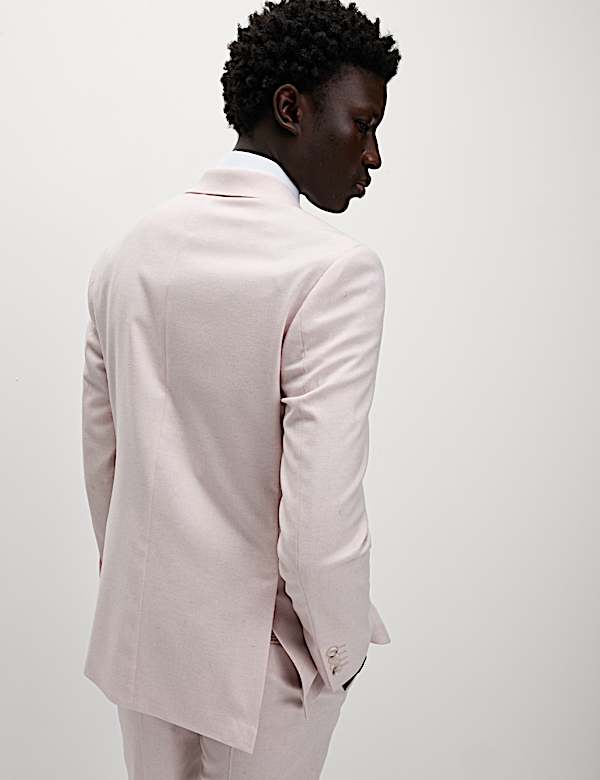 Tailored Fit Wool Rich Tweed Suit  - SE