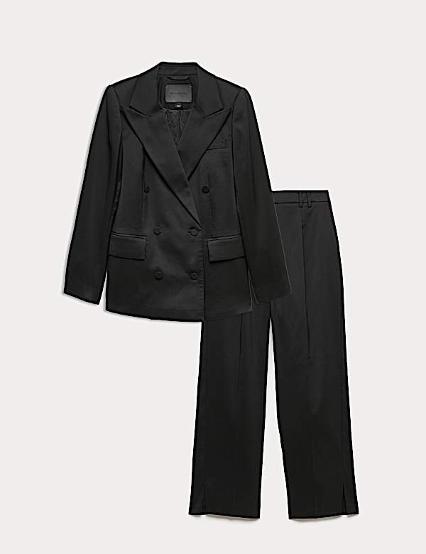 Set aus eng geschnittenem Blazer und Hose - DE