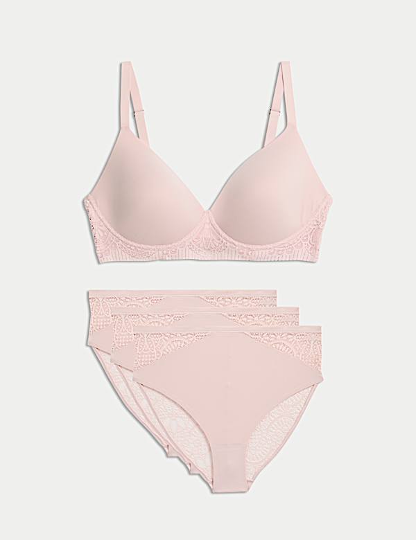 Σετ με σουτιέν Full Cup A-E BodySoft™ χωρίς μπανέλα - GR