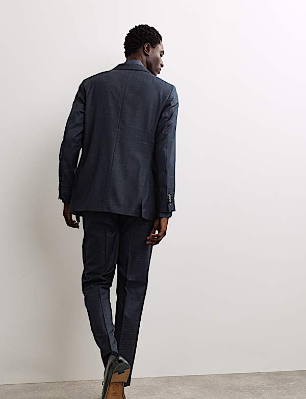 Costume coupe ajustée en laine  - CA