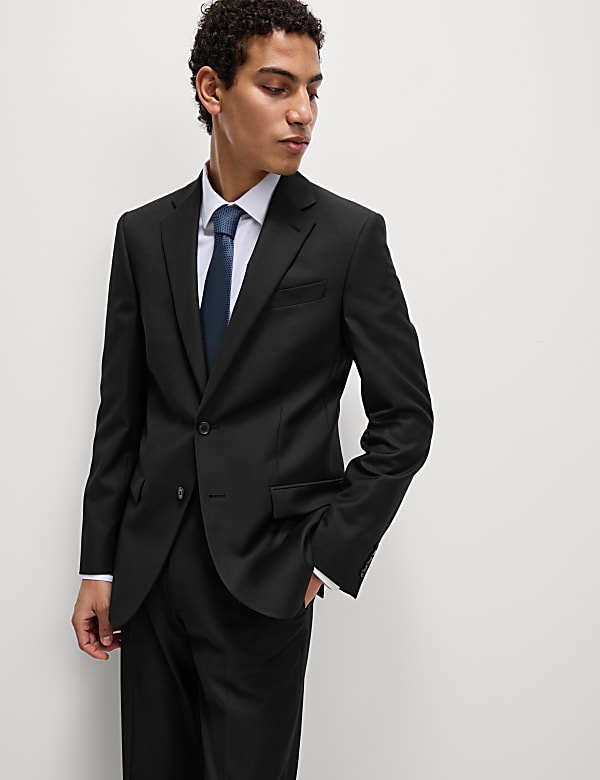 Regular Fit Stretch Suit - ID