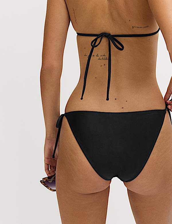 Padded Halterneck Triangle Bikini Set - CA