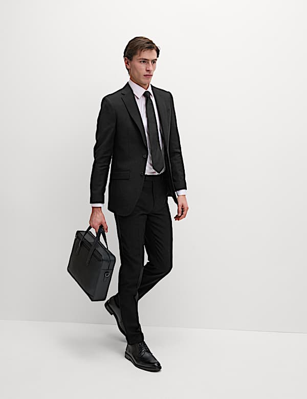 Slim Fit Pure Wool Suit - IL