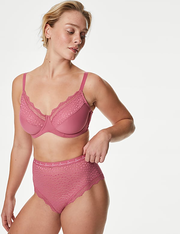 3pk Wired Full Cup Minimiser Bras Set C-H - US