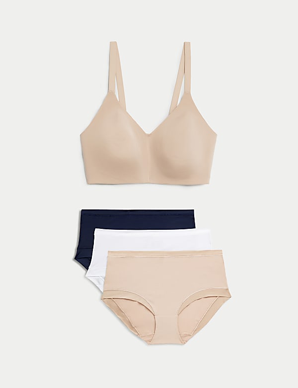 Flexifit™ Non Wired Full Cup Bra Set A-E - DK