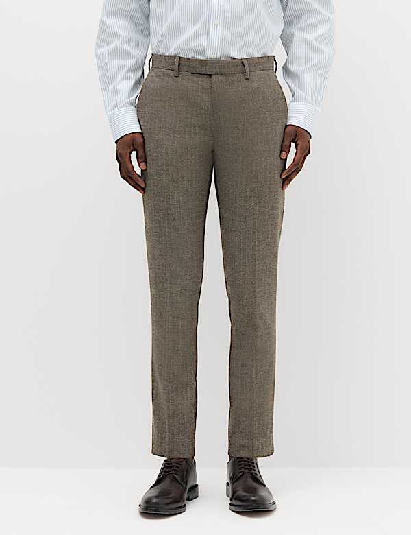 2 Piece Slim Fit Striped Stretch Suit - IL