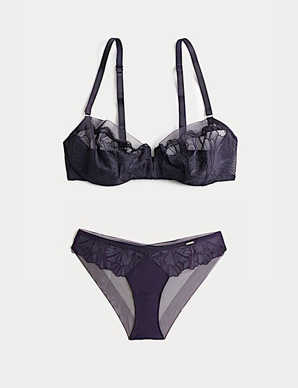 סט חזיית בלקונט Monaco רבע קאפ עם ברזלים במידות A-E - IL