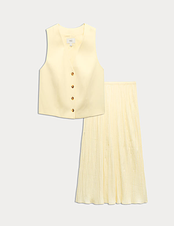 Waistcoat & Skirt Set - DE