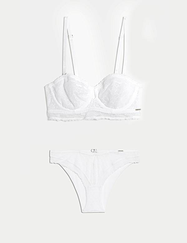 Vienna Lace Wired Multiway Bustier Set A-E - PT