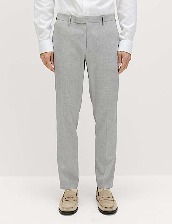 3 Piece Tailored Fit Stretch Suit - DK