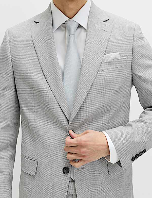 3 Piece Tailored Fit Stretch Suit - DK