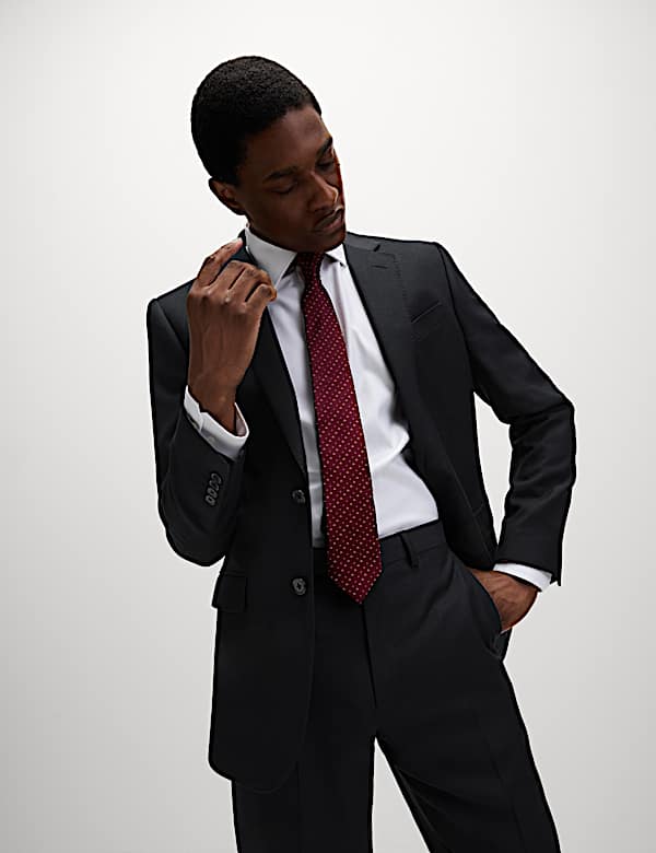 Regular Fit Pure Wool Suit - JE