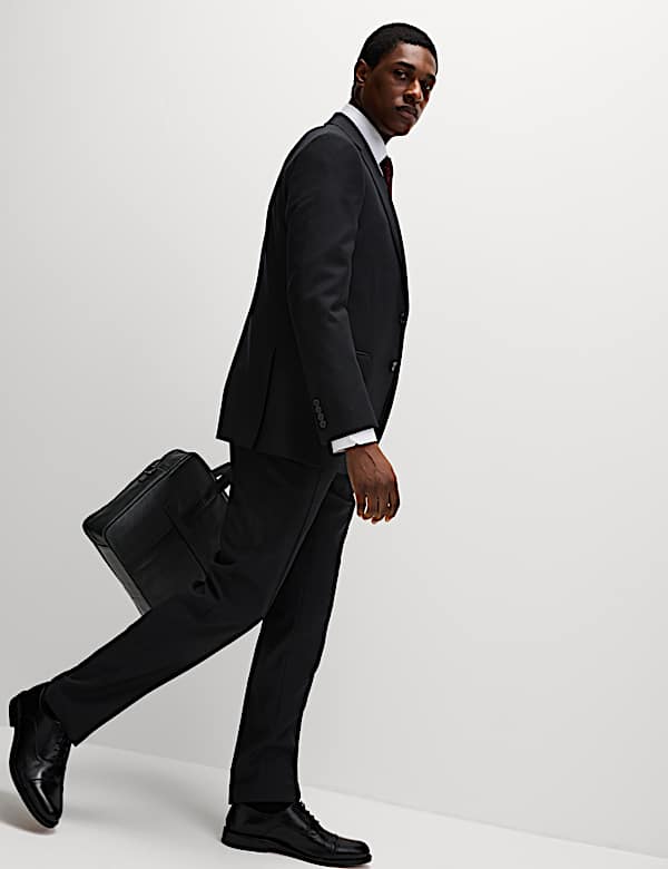 Regular Fit Pure Wool Suit - JE