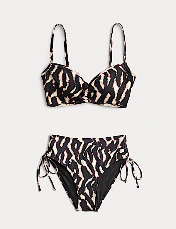 Plunge-bikiniset met print - NL