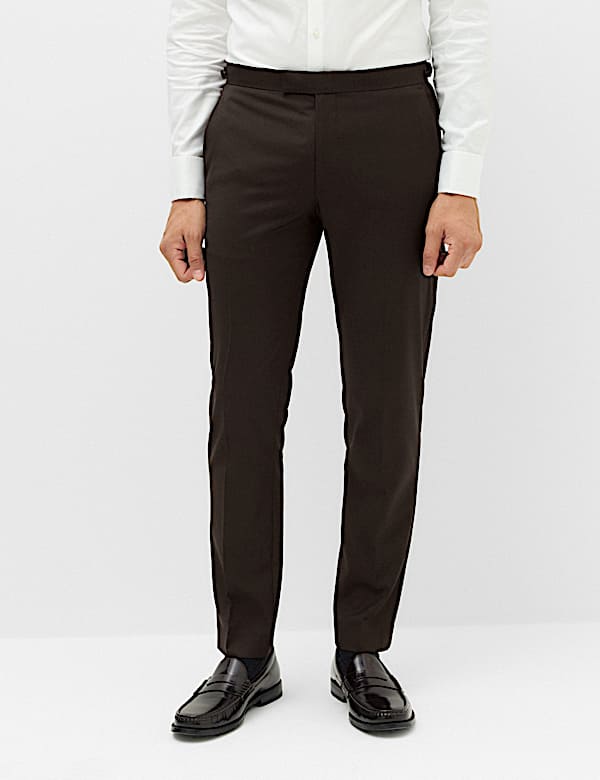 2 Piece Tailored Fit Stretch Tux Suit - CH