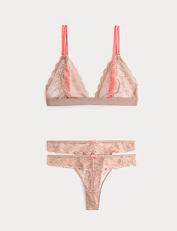 Ida Lace Non Wired Bralette Set A-E - FR