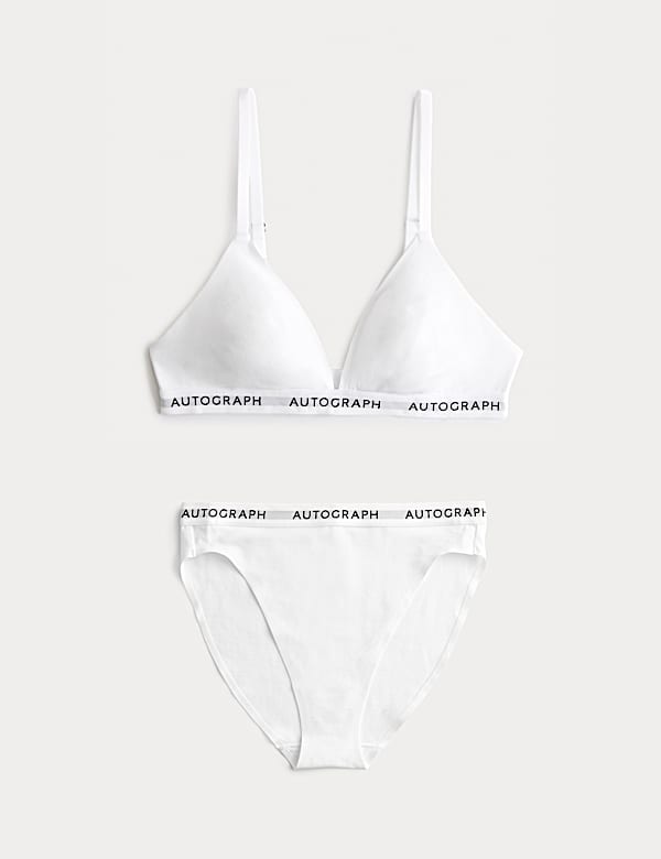 Lille Supima&trade; Cotton Non Wired Bralette Set A-E - DE