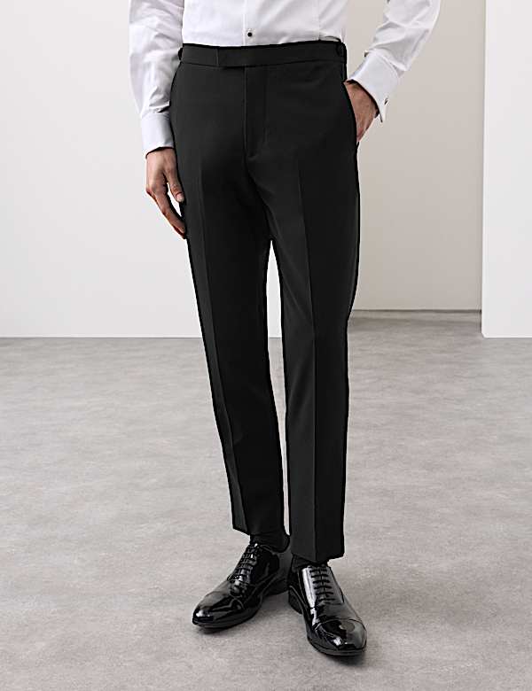 3 Piece Tailored Fit Performance Tuxedo Suit - US