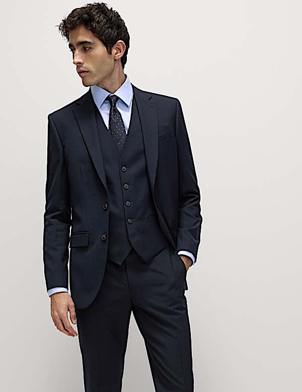 Slim Fit Machine Washable Suit  - CH