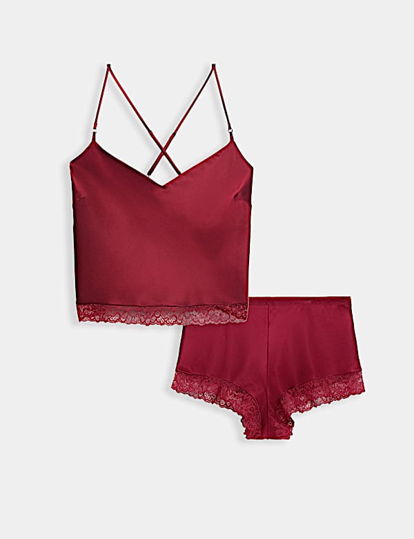 Silk & Lace Cami Set - US