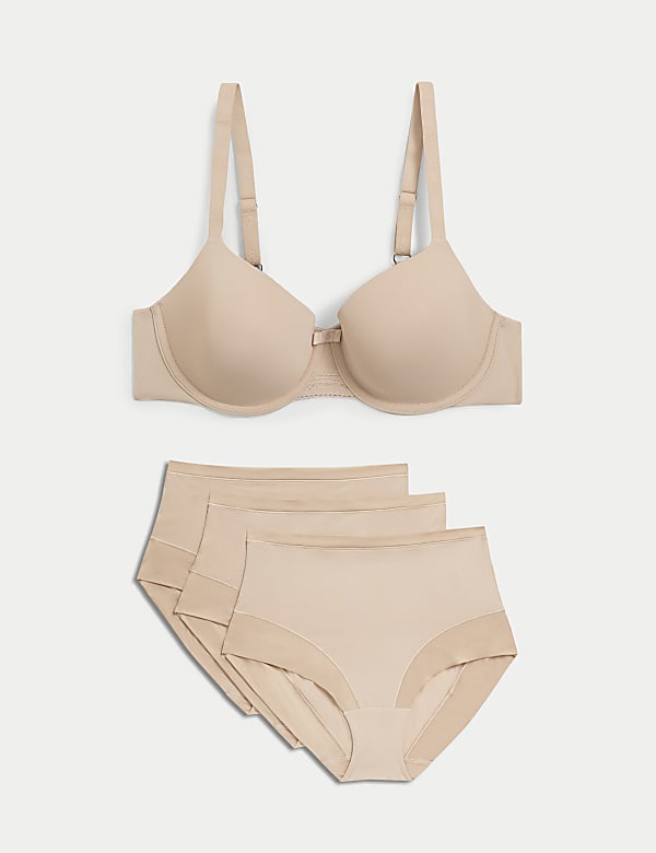 Flexifit™ Wired Full-Cup T-Shirt Bra Set A-E - NZ