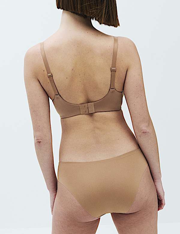 Body Invisibles&trade; Padded Wired Demi Cup Bra Set F+ - GR