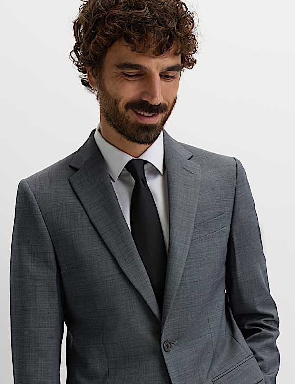 Slim Fit Wool Blend Suit - IT