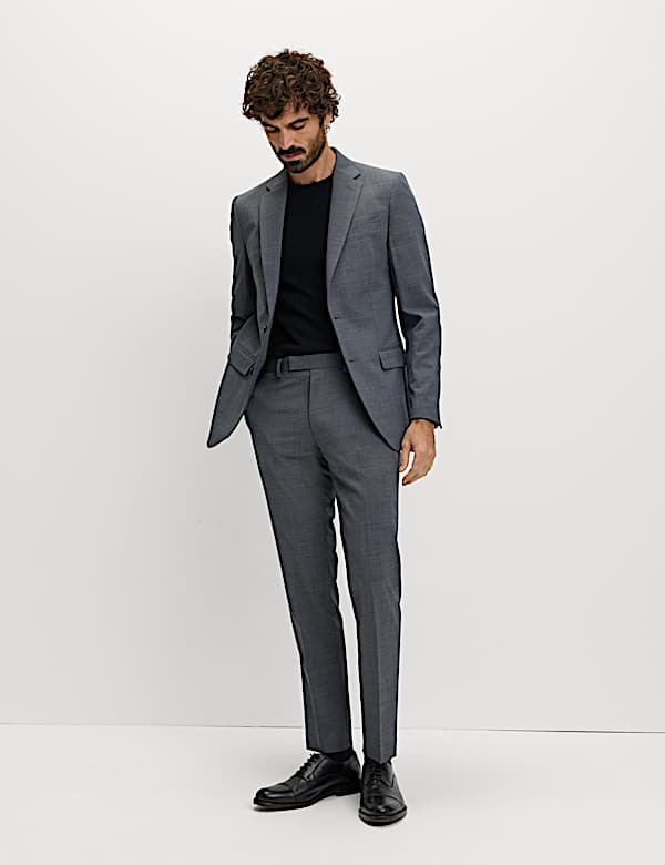 Slim Fit Wool Blend Suit - IT