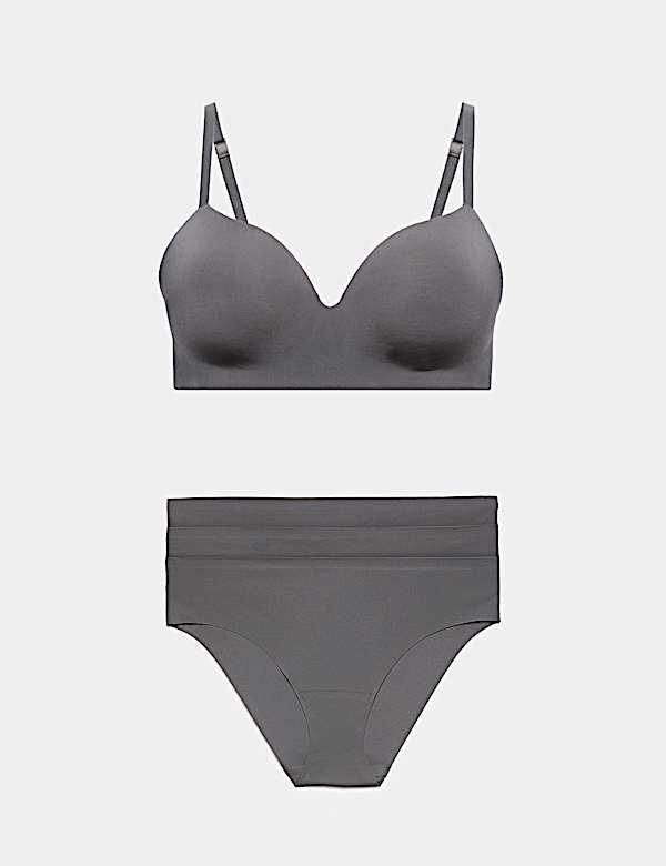 Body Invisibles Non Wired Full Cup Bra Set A-E - CZ