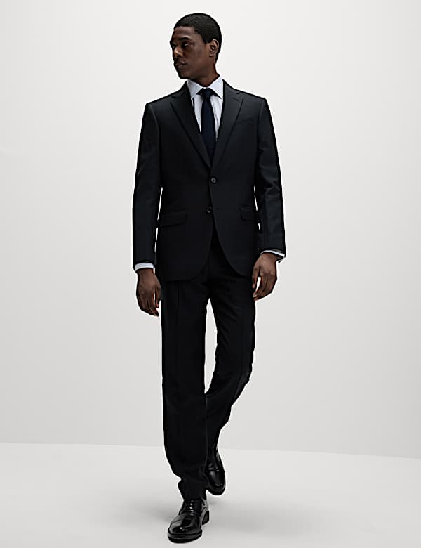 Regular Fit Pure Wool Suit  - UA