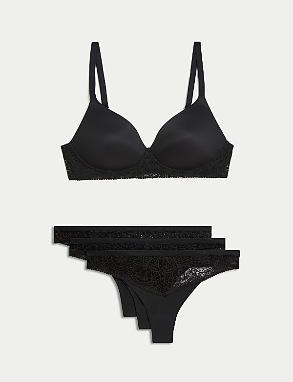 Σετ με σουτιέν Full Cup A-E BodySoft™ χωρίς μπανέλα - GR