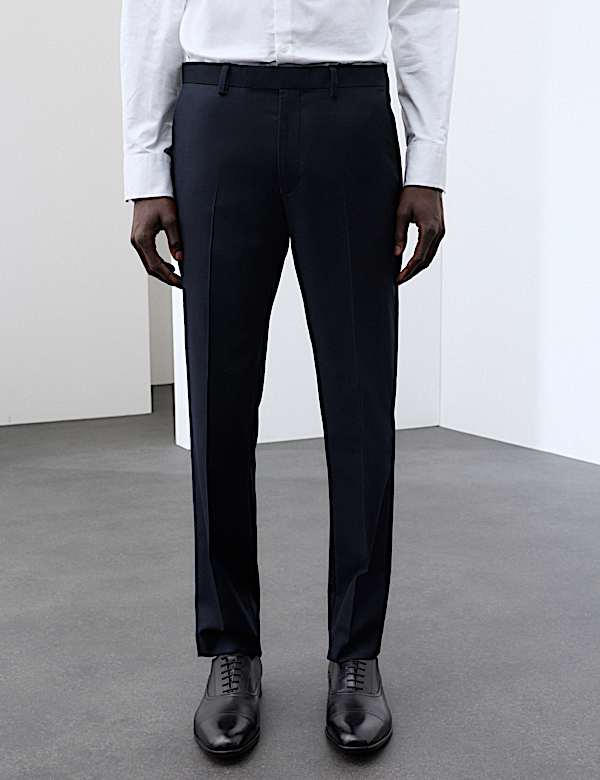 2 Piece Tailored Fit Pure Wool Suit - MX