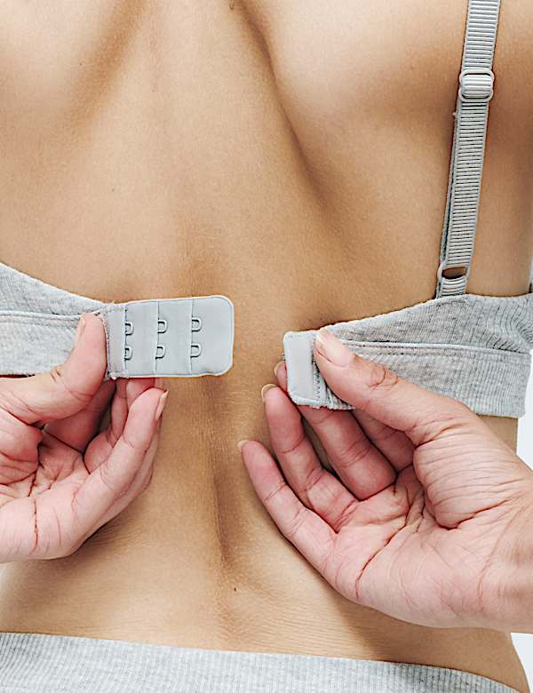 Asta Rib Wired Scoop Demi Cup Bra Set A-E - ID
