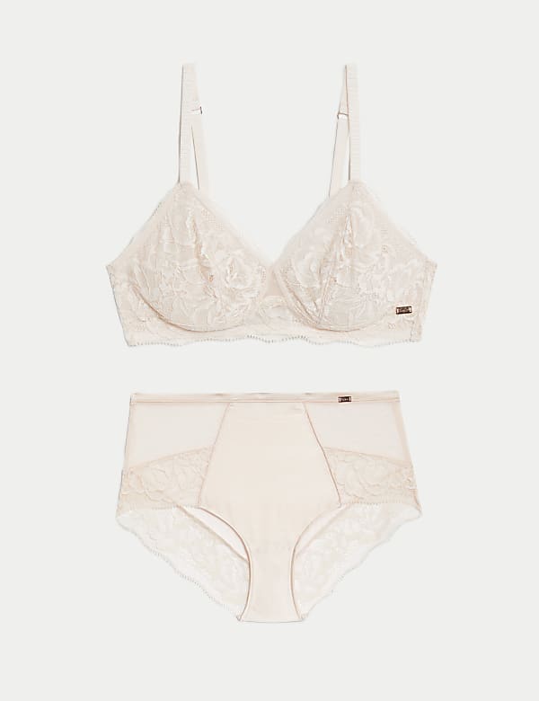 Lace Non Wired Bralette Set A-E - TW
