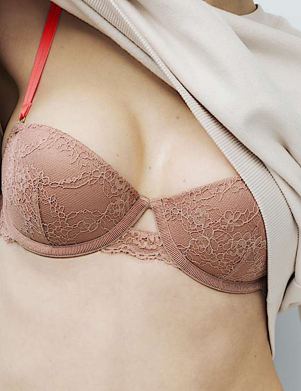 Ida Lace Wired Balconette Bra Set A-E - HU