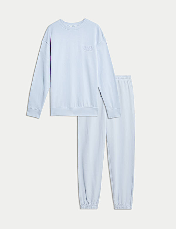 Cool Comfort&trade; Embroidered Lounge Sweatshirt Set - CH