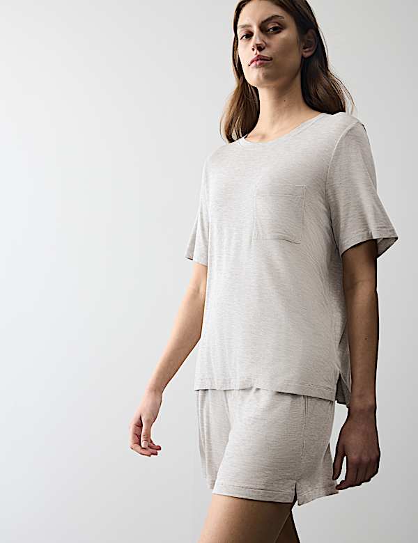 Pocket Detail Pyjama Set