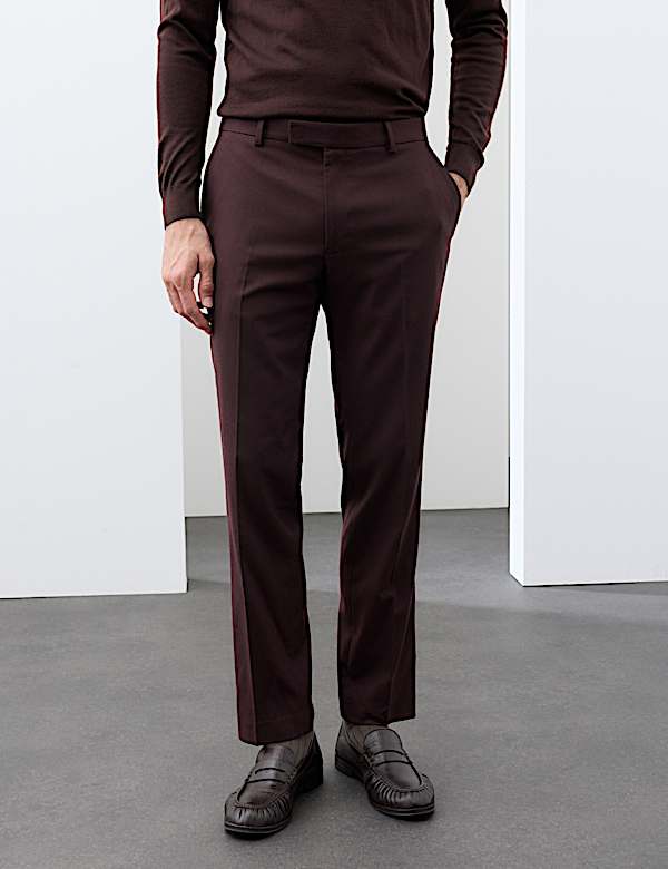 2 Piece Italian Wool Blend Performance Suit - MX