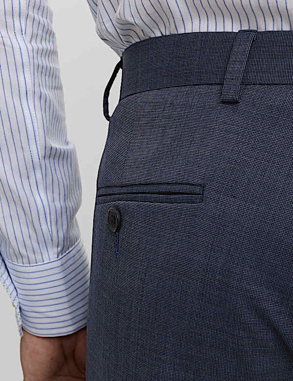 Slim Fit Wool Blend Suit - IT