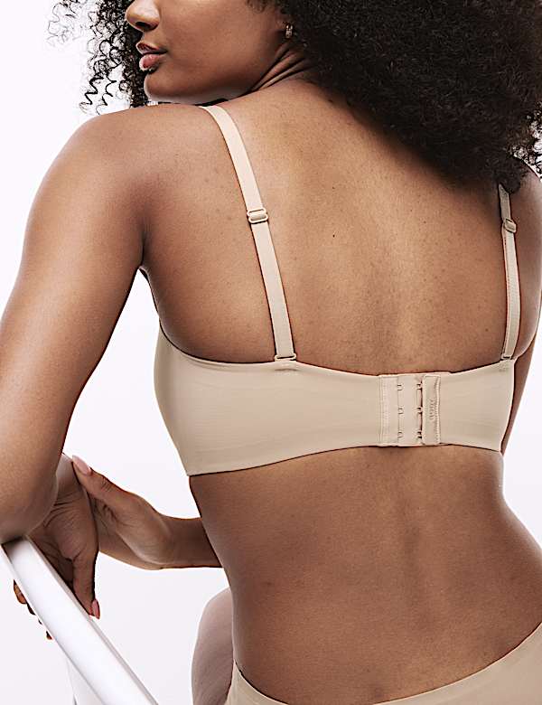 Non Wired Strapless Bra Set A-E - ES