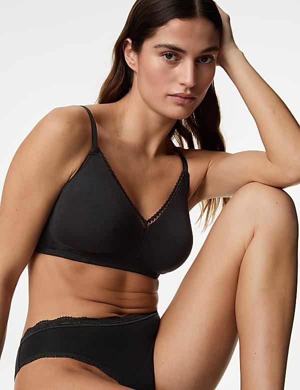 3pk Non Wired Full Cup Bras Set - NL
