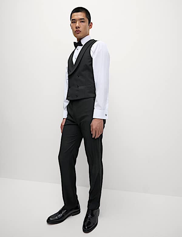 Regular Fit Stretch Tuxedo Suit - NO