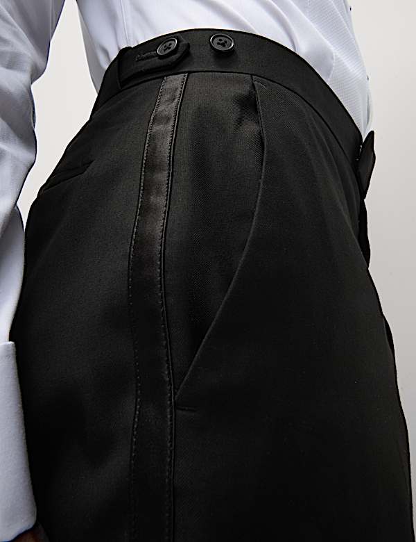 Regular Fit Stretch Tuxedo Suit - NO