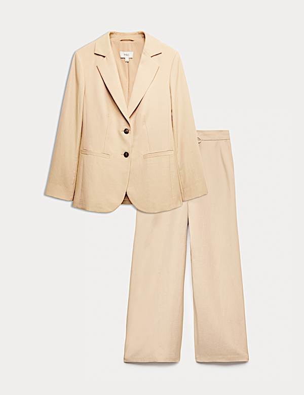 Rayon Blazer & Trouser Set - AU